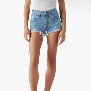 Levi's Blue Jean Shorts
